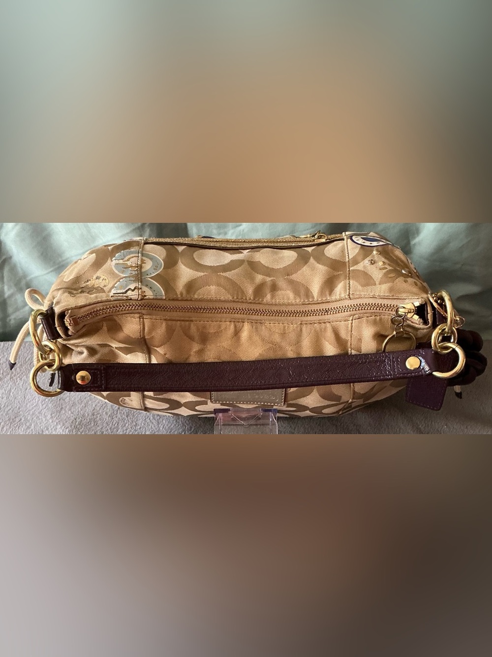 Coach Signature Poppy Jazzy Hobo Bag - Picture 8 of 15